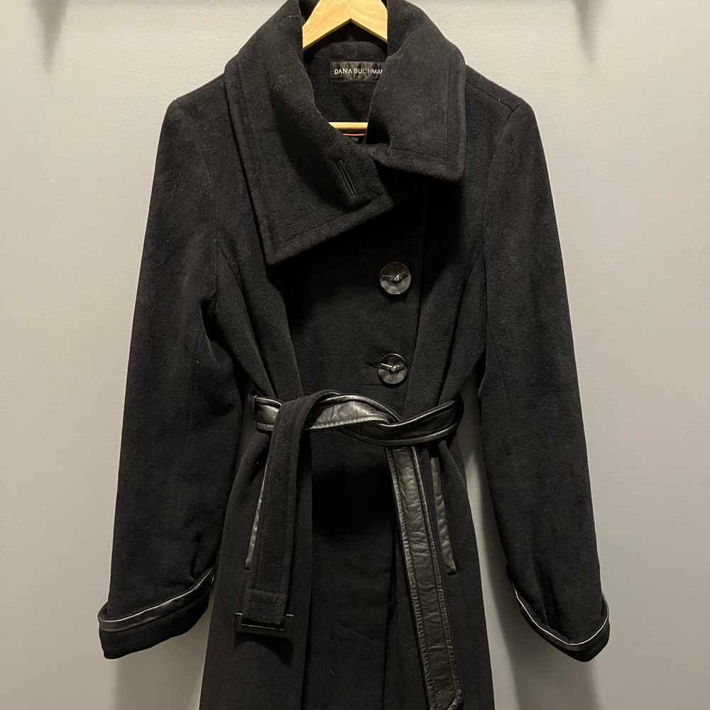 Dana Buchman Angora & Wool coat